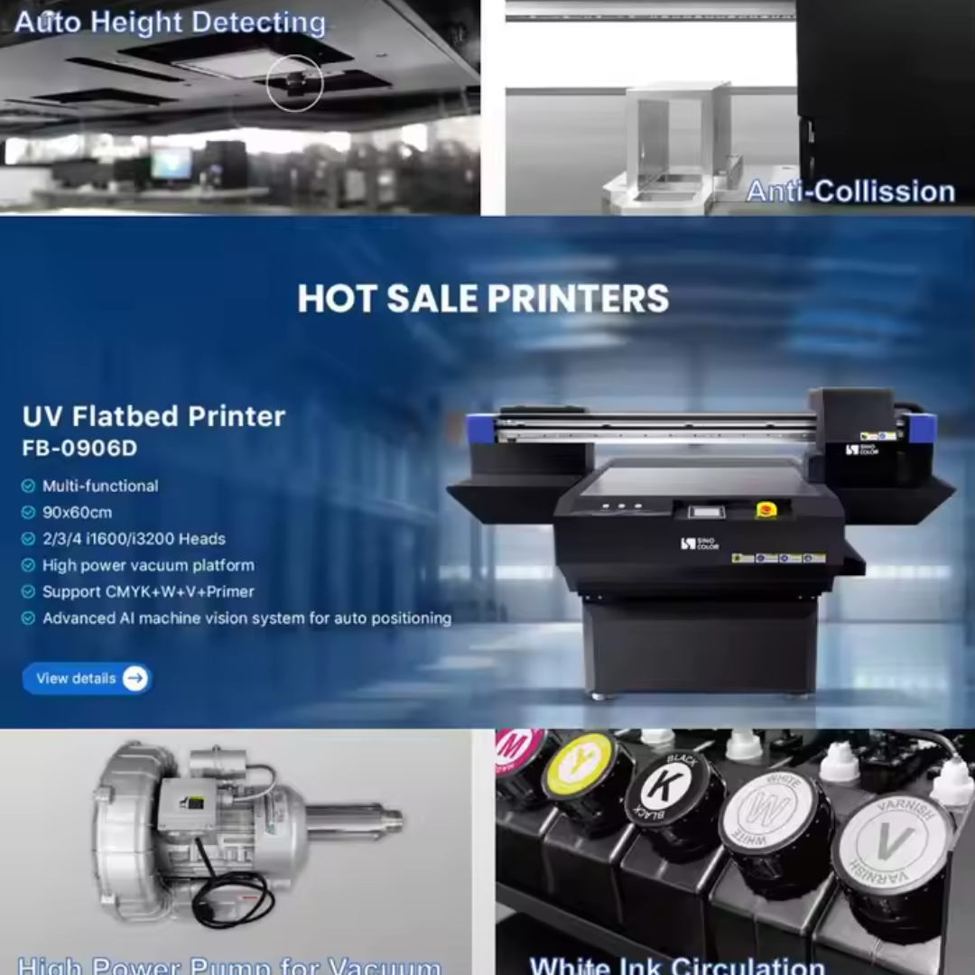 ChromaJet UV-Pro 600 Flatbed Sublimation Printer